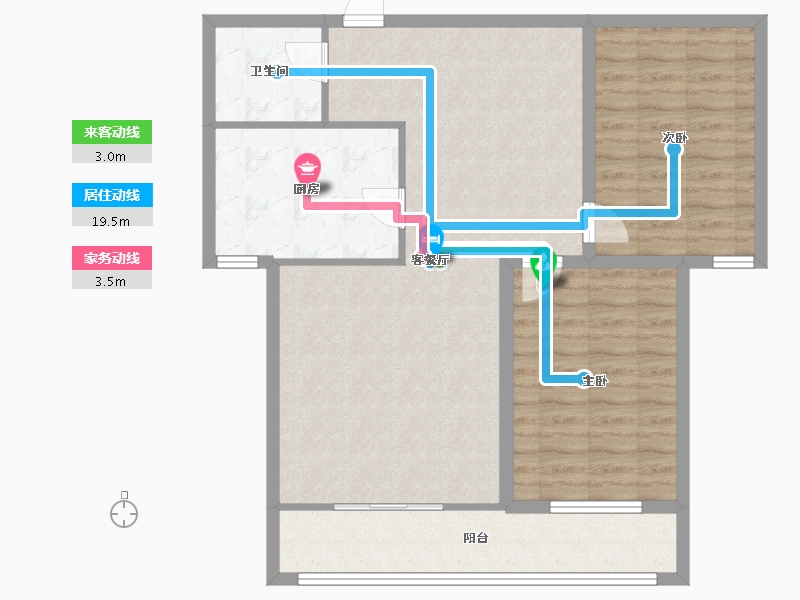 广东省-深圳市-星河盛世-90.44-户型库-动静线