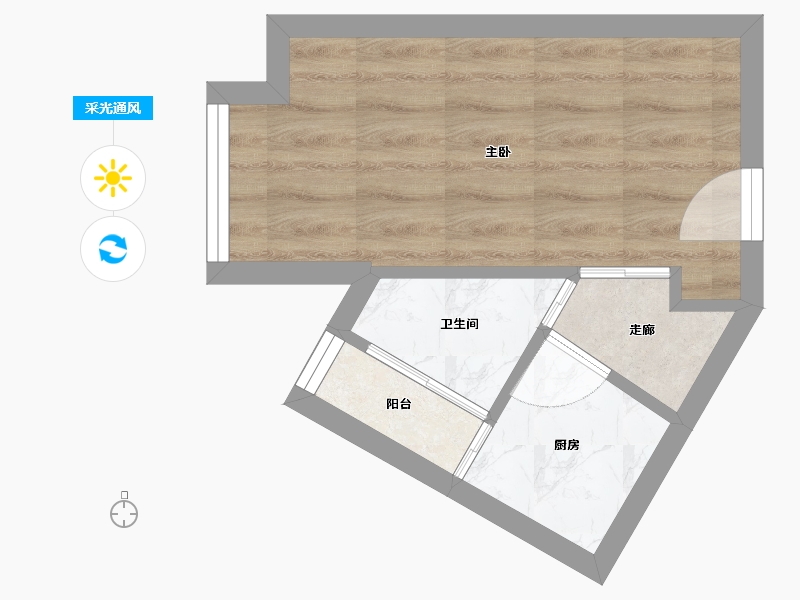 广东省-深圳市-保利上城-22.24-户型库-采光通风