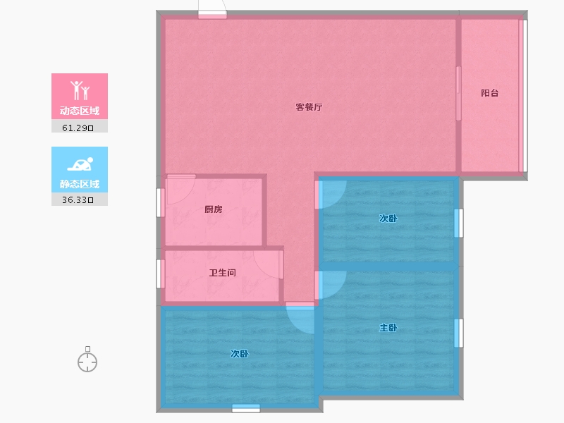 广东省-深圳市-富通天骏-87.90-户型库-动静分区