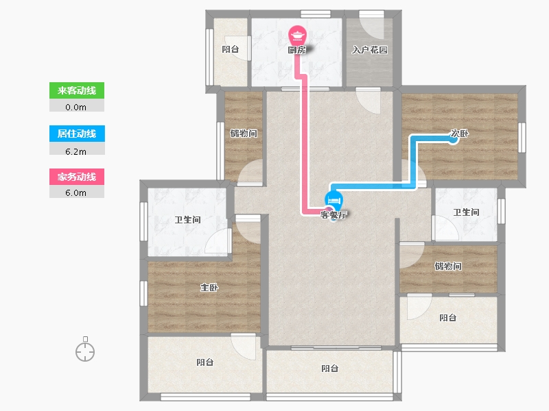 广东省-深圳市-星河盛世-100.88-户型库-动静线