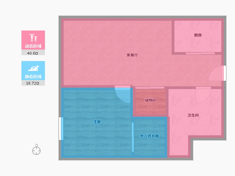 黑龙江省-鹤岗市-水湾1979-51.23-户型库-动静分区