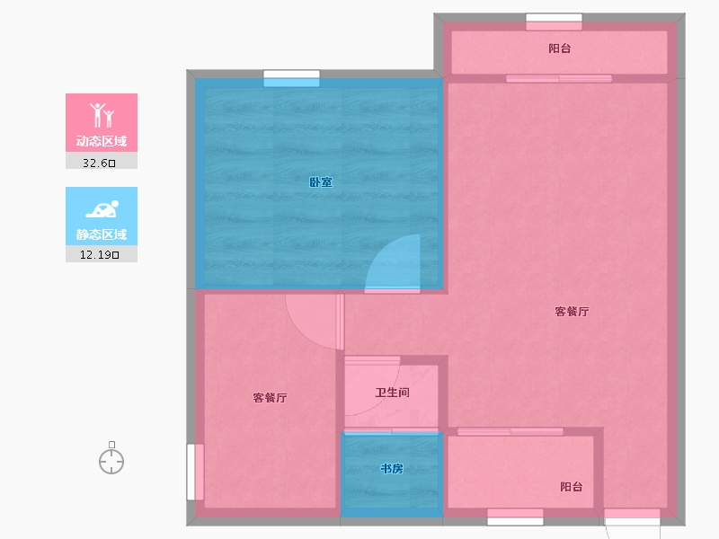 广东省-深圳市-民乐翠园-40.10-户型库-动静分区