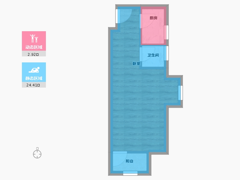 广东省-深圳市-时代骄子大厦-23.88-户型库-动静分区