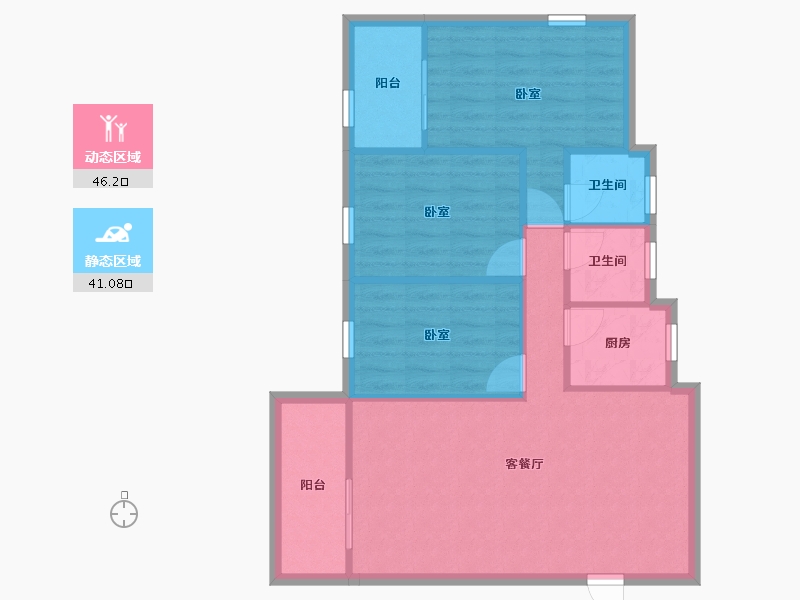 广东省-深圳市-南海城中心-79.28-户型库-动静分区