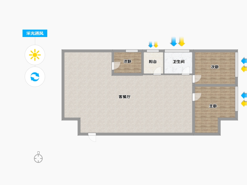 广东省-深圳市-海典居-128.41-户型库-采光通风