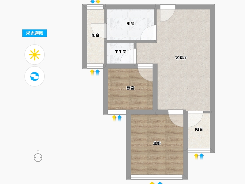 广东省-深圳市-创兴时代-41.08-户型库-采光通风