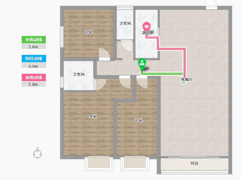 广东省-深圳市-凤城花园-114.42-户型库-动静线