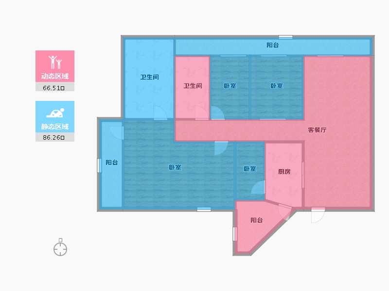 广东省-深圳市-星海名城(六期)-140.40-户型库-动静分区