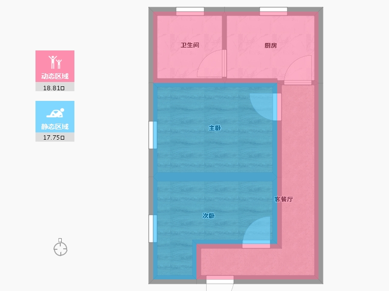 广东省-深圳市-永安公寓-30.58-户型库-动静分区