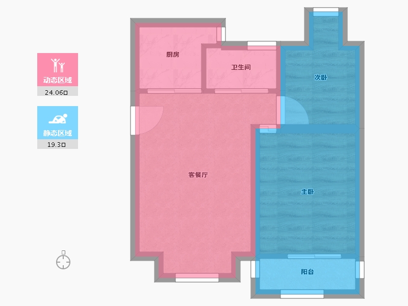 广东省-深圳市-信和自由广场-37.84-户型库-动静分区