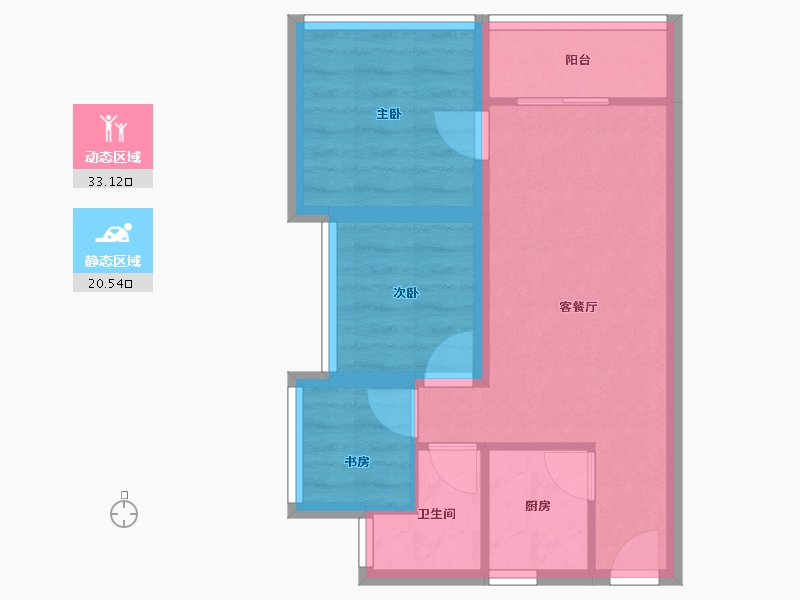 广东省-深圳市-创兴时代-46.99-户型库-动静分区