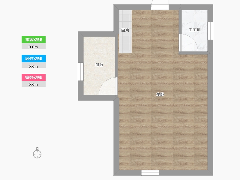 广东省-深圳市-新一代国际公寓-32.24-户型库-动静线