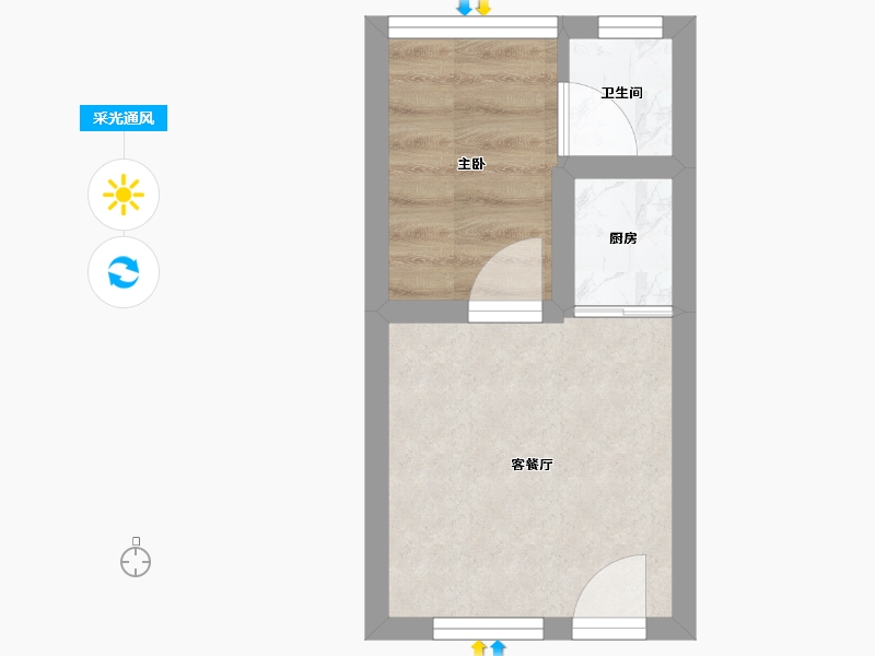 广东省-深圳市-桃苑小区-18.24-户型库-采光通风