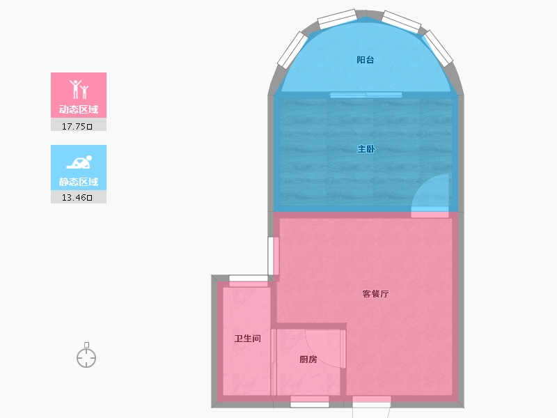 广东省-深圳市-南油生活区(B区)-27.71-户型库-动静分区