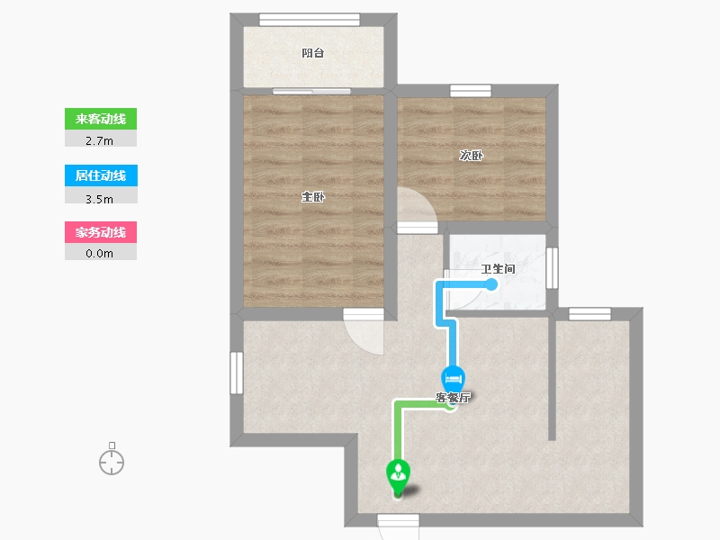 广东省-深圳市-南海城中心-50.25-户型库-动静线