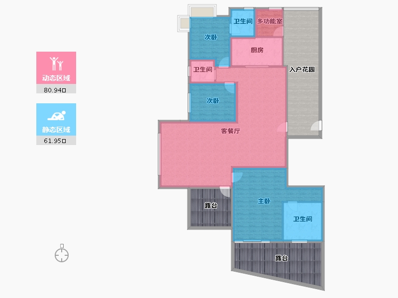 广东省-深圳市-圣莫丽斯-183.39-户型库-动静分区