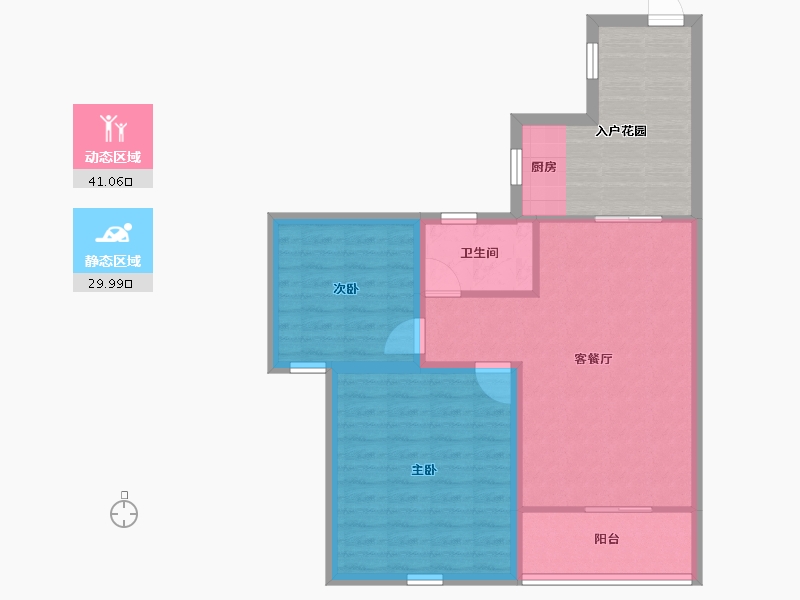 广东省-深圳市-名居绿海名居-74.66-户型库-动静分区