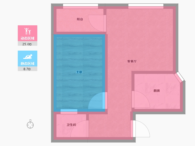 广东省-深圳市-马家龙方卉园-28.87-户型库-动静分区