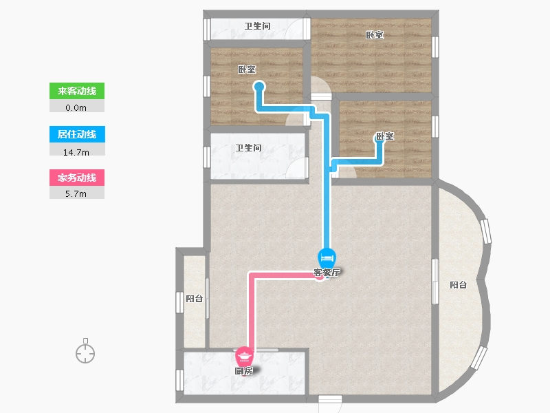 广东省-深圳市-万科金色领域-99.31-户型库-动静线