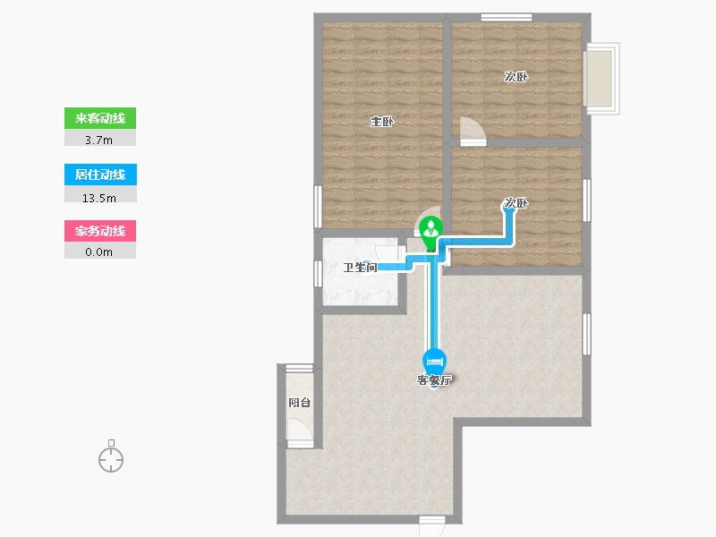 广东省-深圳市-东江豪苑-102.48-户型库-动静线