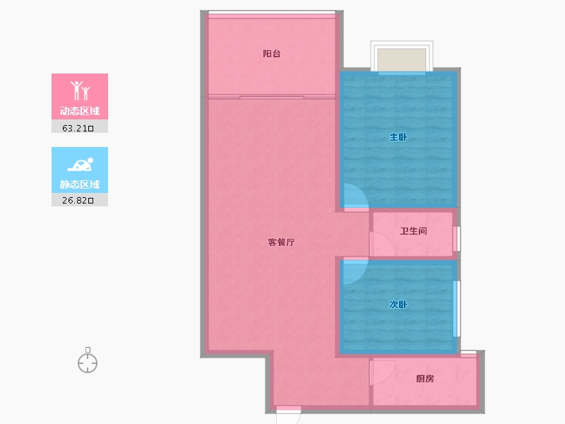 广东省-深圳市-碧榕湾-81.15-户型库-动静分区