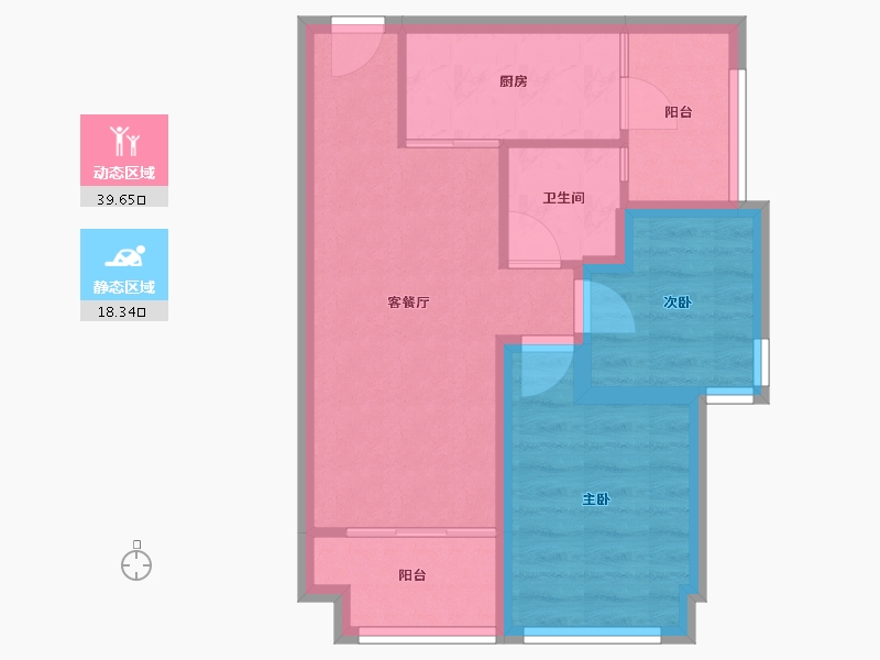 广东省-深圳市-华联城市全景花园-51.01-户型库-动静分区