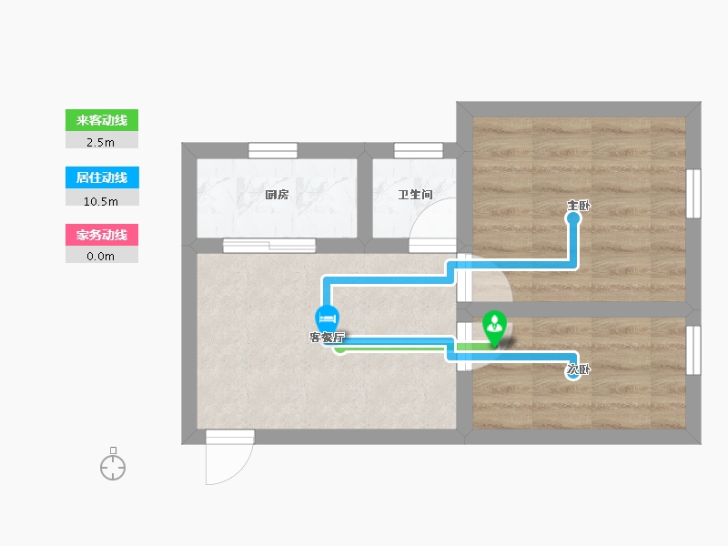 广东省-深圳市-新鹏苑-35.30-户型库-动静线