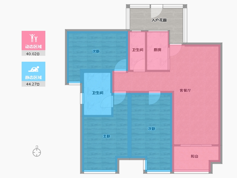 广东省-深圳市-玉湖湾-80.69-户型库-动静分区