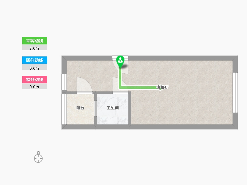 广东省-深圳市-碧海富通城三期-26.27-户型库-动静线