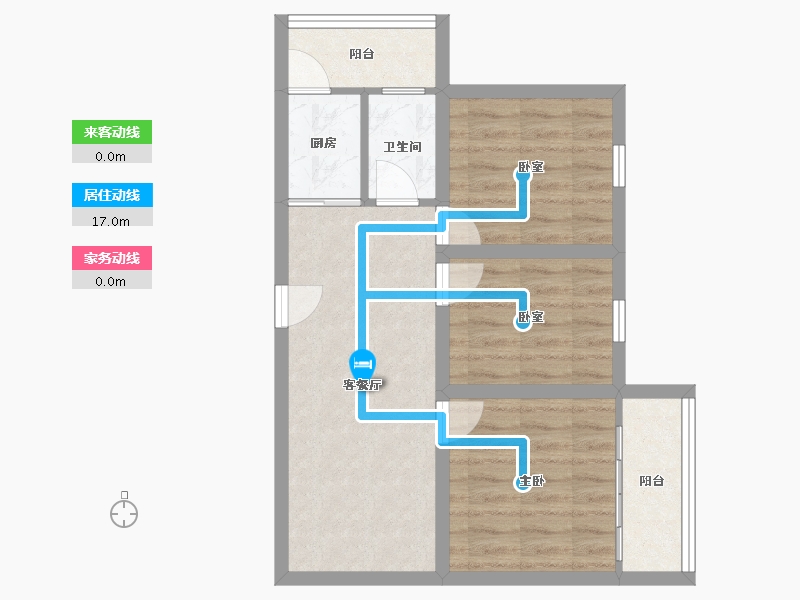 广东省-深圳市-官龙名苑-58.04-户型库-动静线