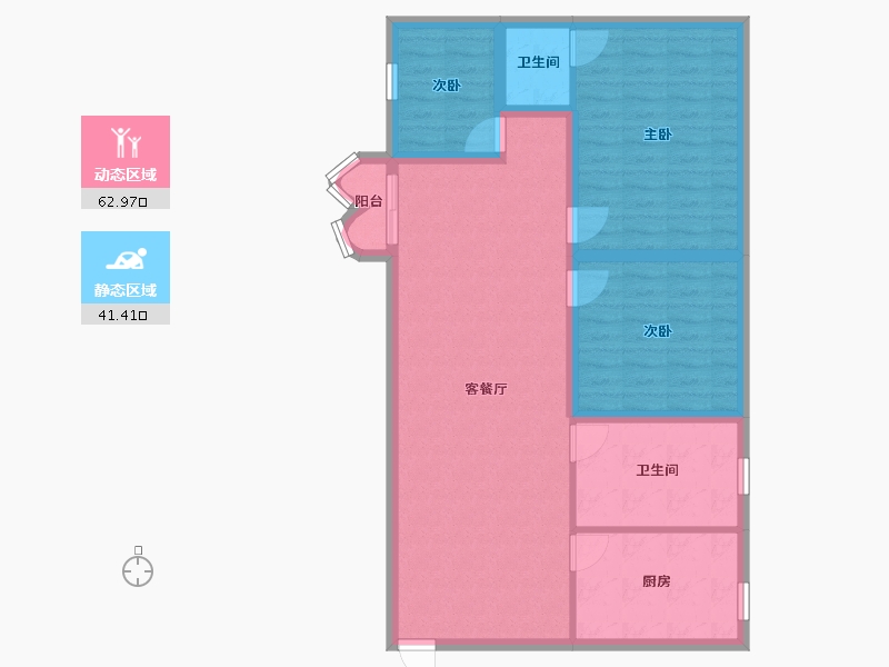 广东省-深圳市-风临洲-94.11-户型库-动静分区