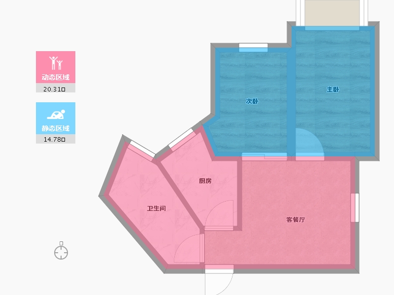 广东省-深圳市-汇宾广场-30.37-户型库-动静分区