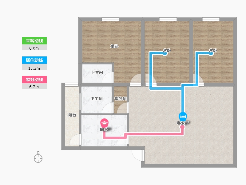 广东省-深圳市-桃源居14区（桃源居）-101.33-户型库-动静线