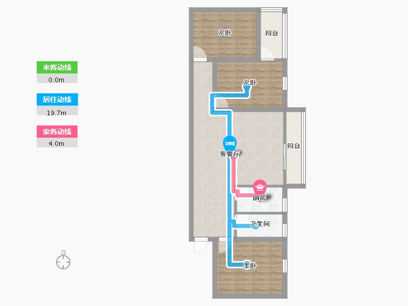 广东省-深圳市-嘉华花园西区-79.08-户型库-动静线