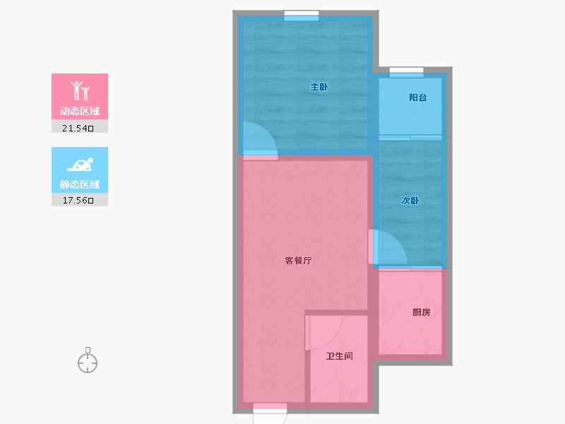 广东省-深圳市-南光城市花园-33.91-户型库-动静分区