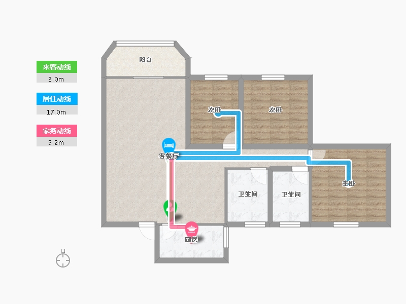 广东省-深圳市-泰华锦绣城-93.01-户型库-动静线