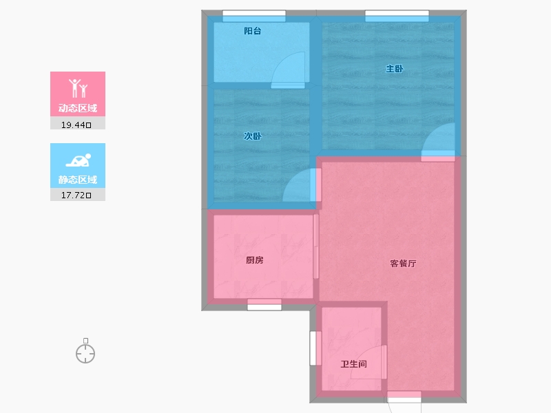 广东省-深圳市-南光城市花园-32.00-户型库-动静分区