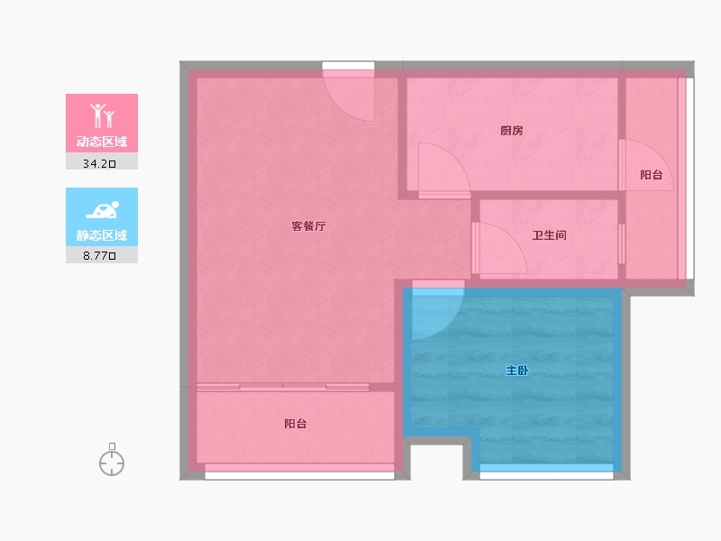 广东省-深圳市-官龙名苑-37.84-户型库-动静分区