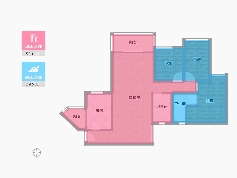 广东省-深圳市-海印长城-71.95-户型库-动静分区