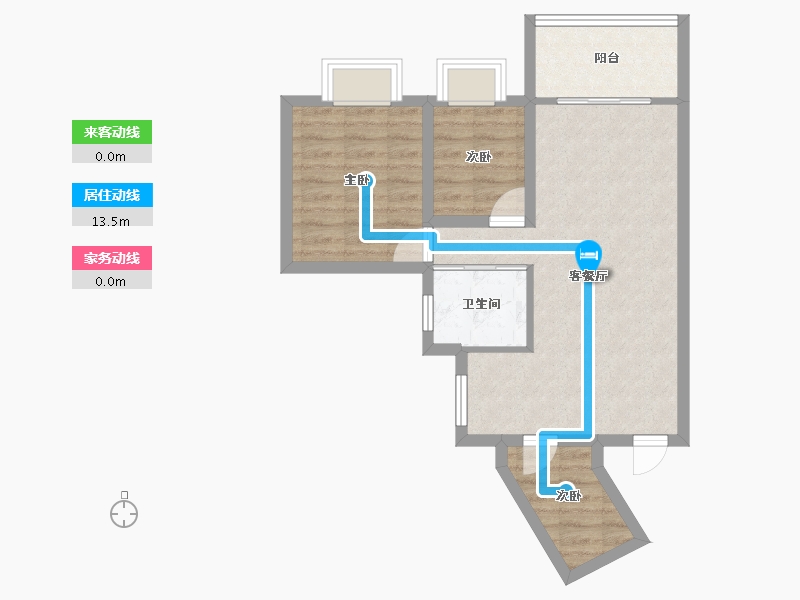 广东省-深圳市-海印长城-59.60-户型库-动静线