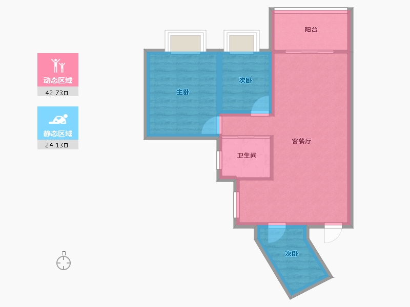 广东省-深圳市-海印长城-59.60-户型库-动静分区