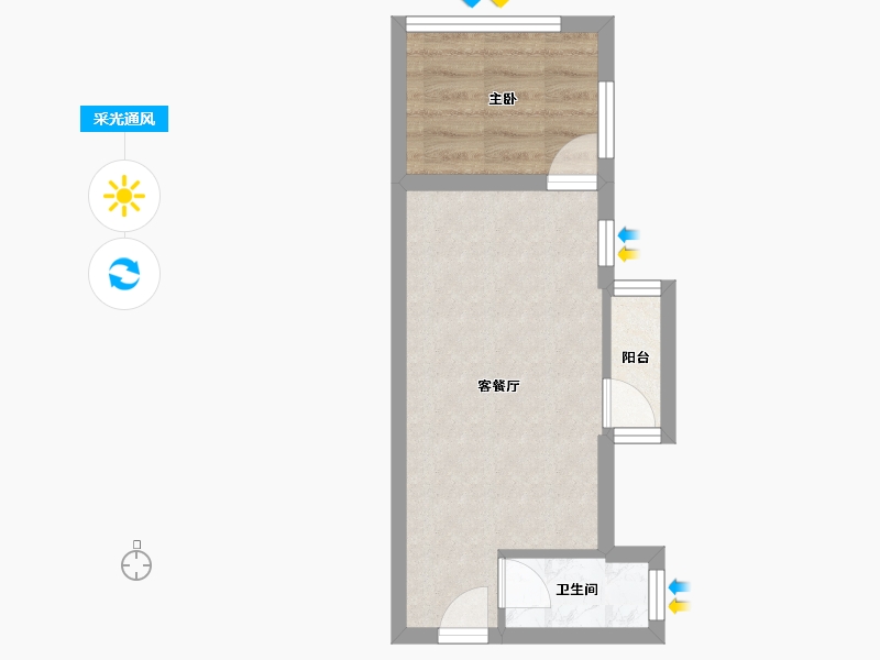 广东省-深圳市-城市天地广场-31.20-户型库-采光通风