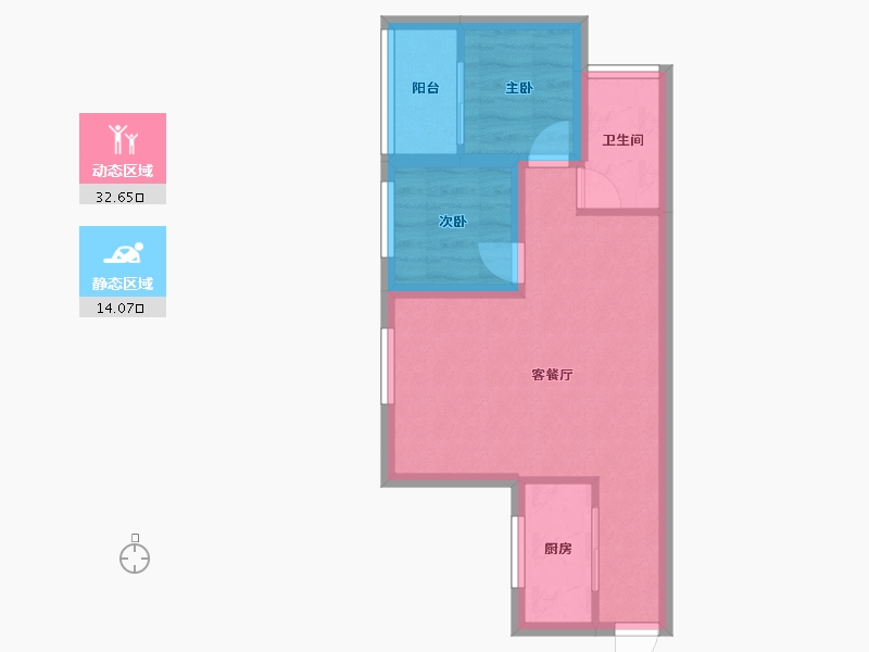 广东省-深圳市-东悦名轩-40.77-户型库-动静分区