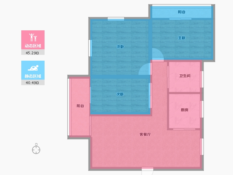 广东省-深圳市-钜建大厦-76.53-户型库-动静分区