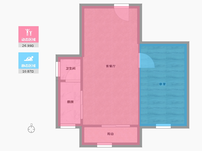 广东省-深圳市-意馨居-33.93-户型库-动静分区