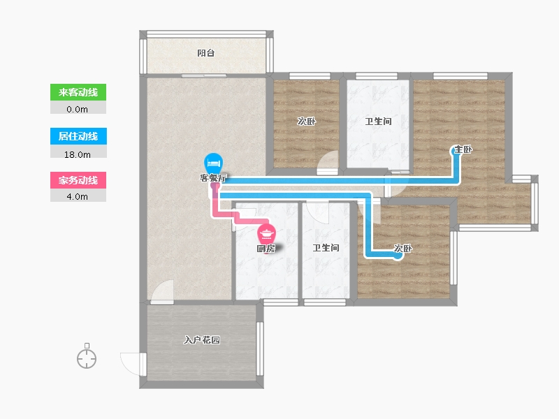 广东省-深圳市-壹克拉-97.23-户型库-动静线