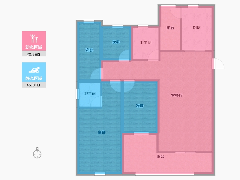 广东省-深圳市-中粮鸿云-103.48-户型库-动静分区