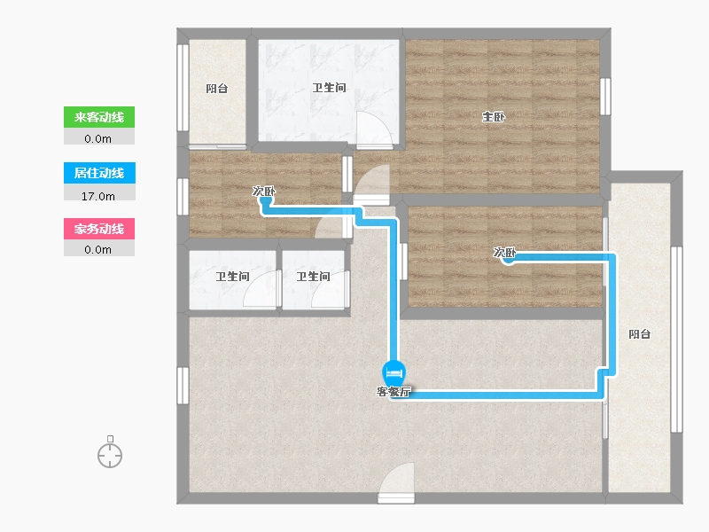 广东省-深圳市-中粮鸿云-91.76-户型库-动静线