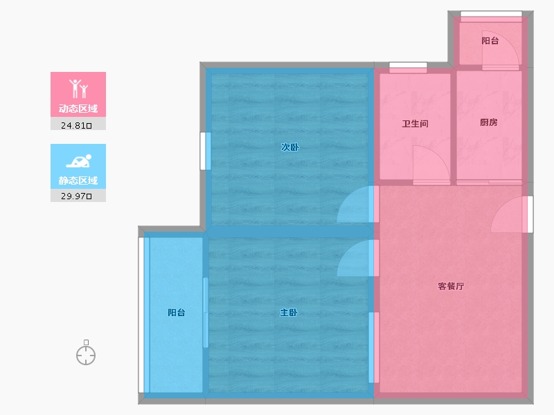 广东省-深圳市-官龙名苑-48.42-户型库-动静分区