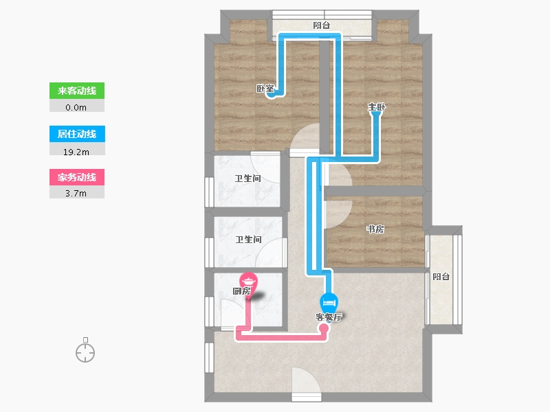 广东省-深圳市-钜建大厦-52.34-户型库-动静线